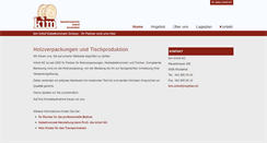 Desktop Screenshot of kim-imhof.ch